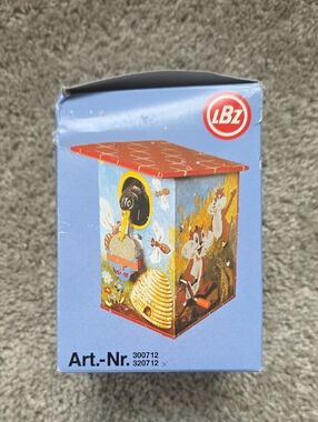 LBZ Lorenz Bolz Zirndorf Collectible Hand Cranked Coin Bank, Like-new w/Box Rate